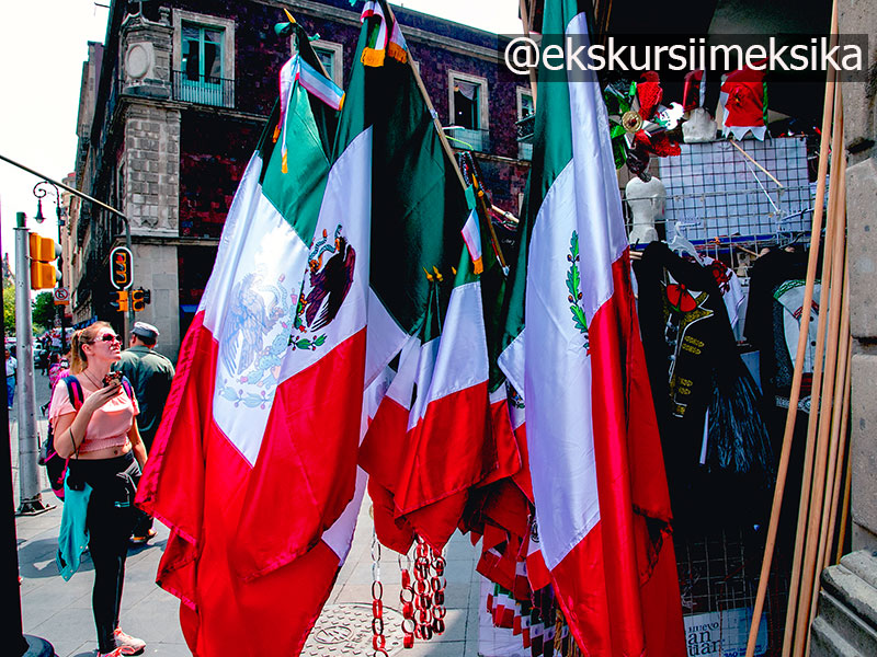 Флаг Мексики фото