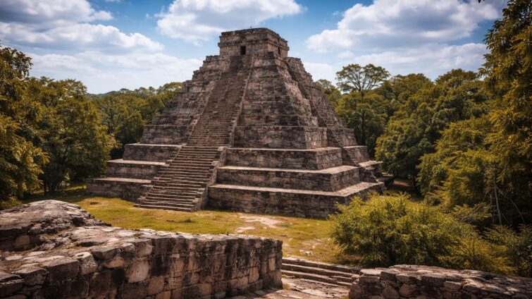 Бекан Мексика пирамида майя