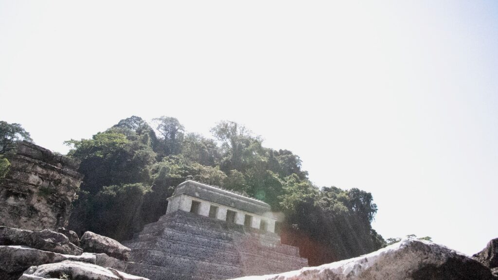 лестницы пирамид Паленке майя архитектура Чьяпас