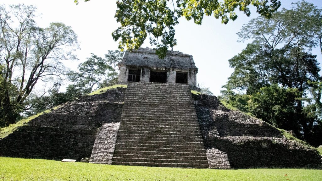 Паленке джунгли национальный парк Чьяпас Мексика