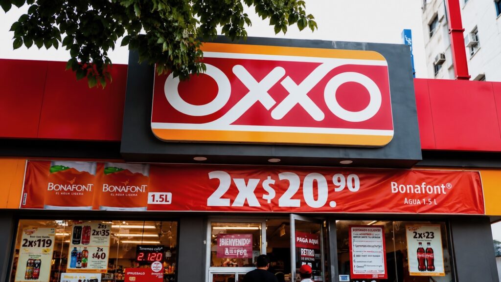 Магазин OXXO в Мексике где удобнее расплачиваться песо