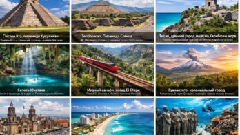 Главные достопримечательности Мексики — пирамиды майя, сеноты, колониальные города и карибские пляжи