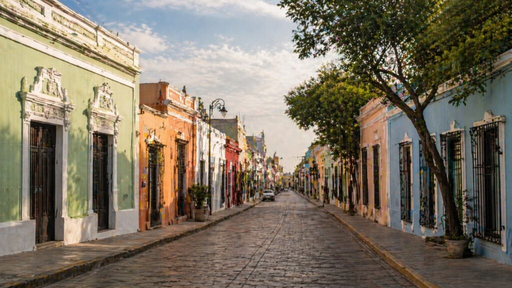 колониальные города мексики меридa улица